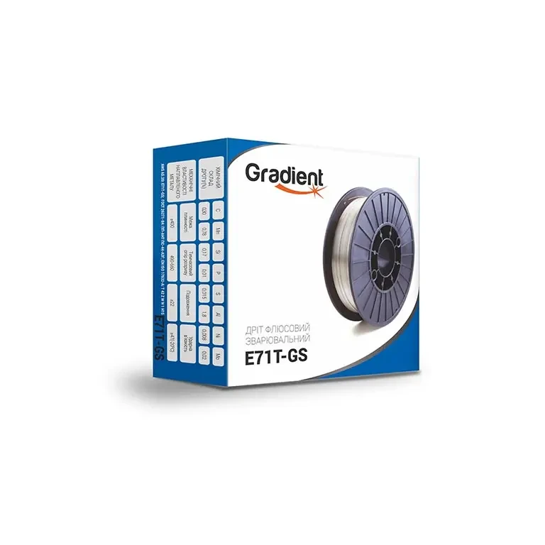 Проволока флюсовая Gradient E71T-GS 2415926042 0,8 мм 1 кг