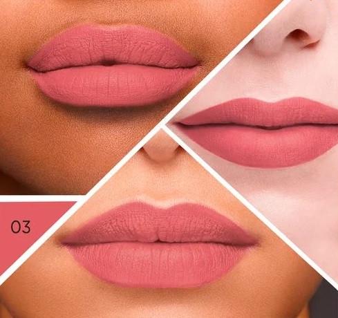 Помада губна рідка матова BOURJOIS Rouge Velvet Ink Liquid Lipstick 03 Rose Me Tender 3,5 мл (2201973910) - фото 2