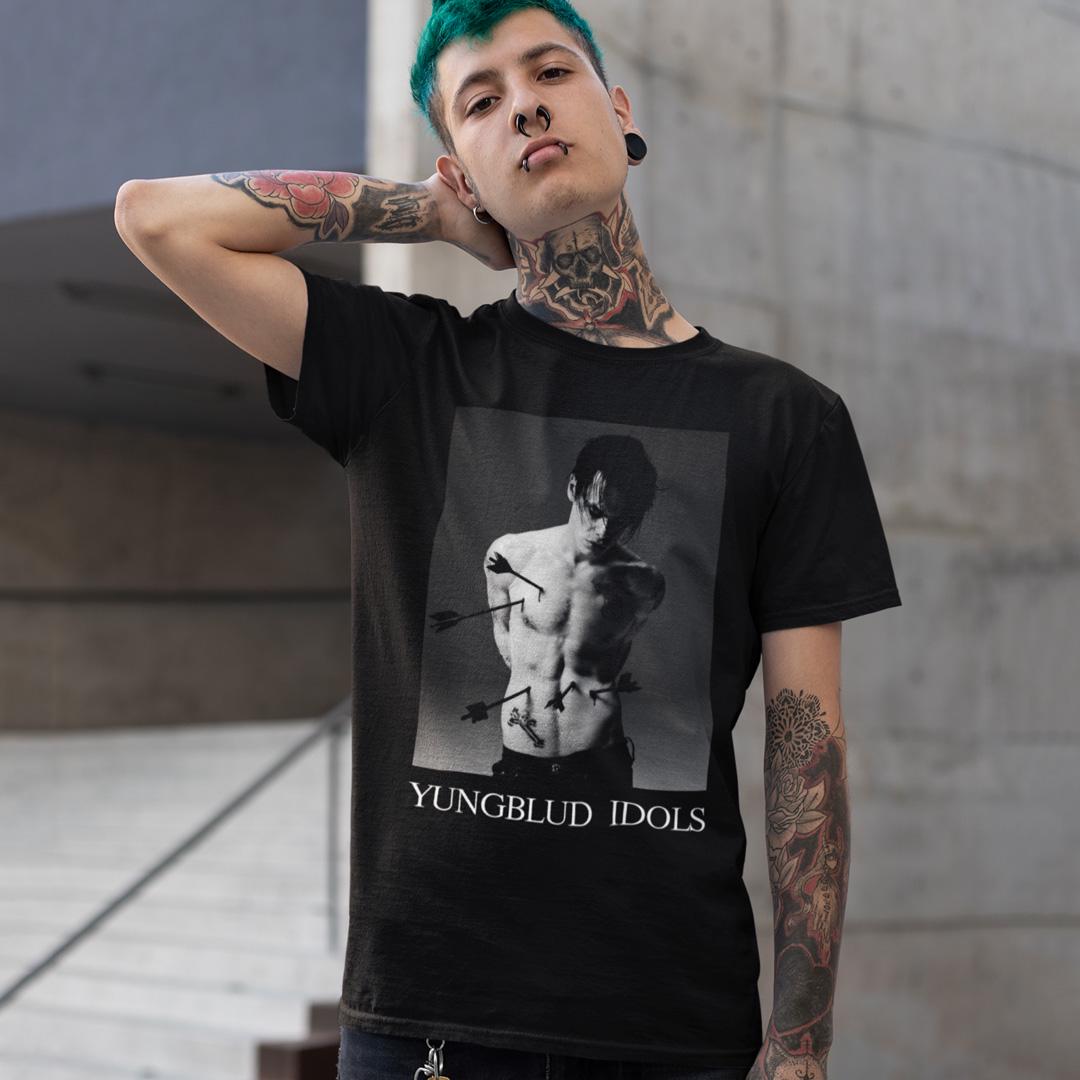Футболка унисекс Yungblud Idols M Черный (00000000860)