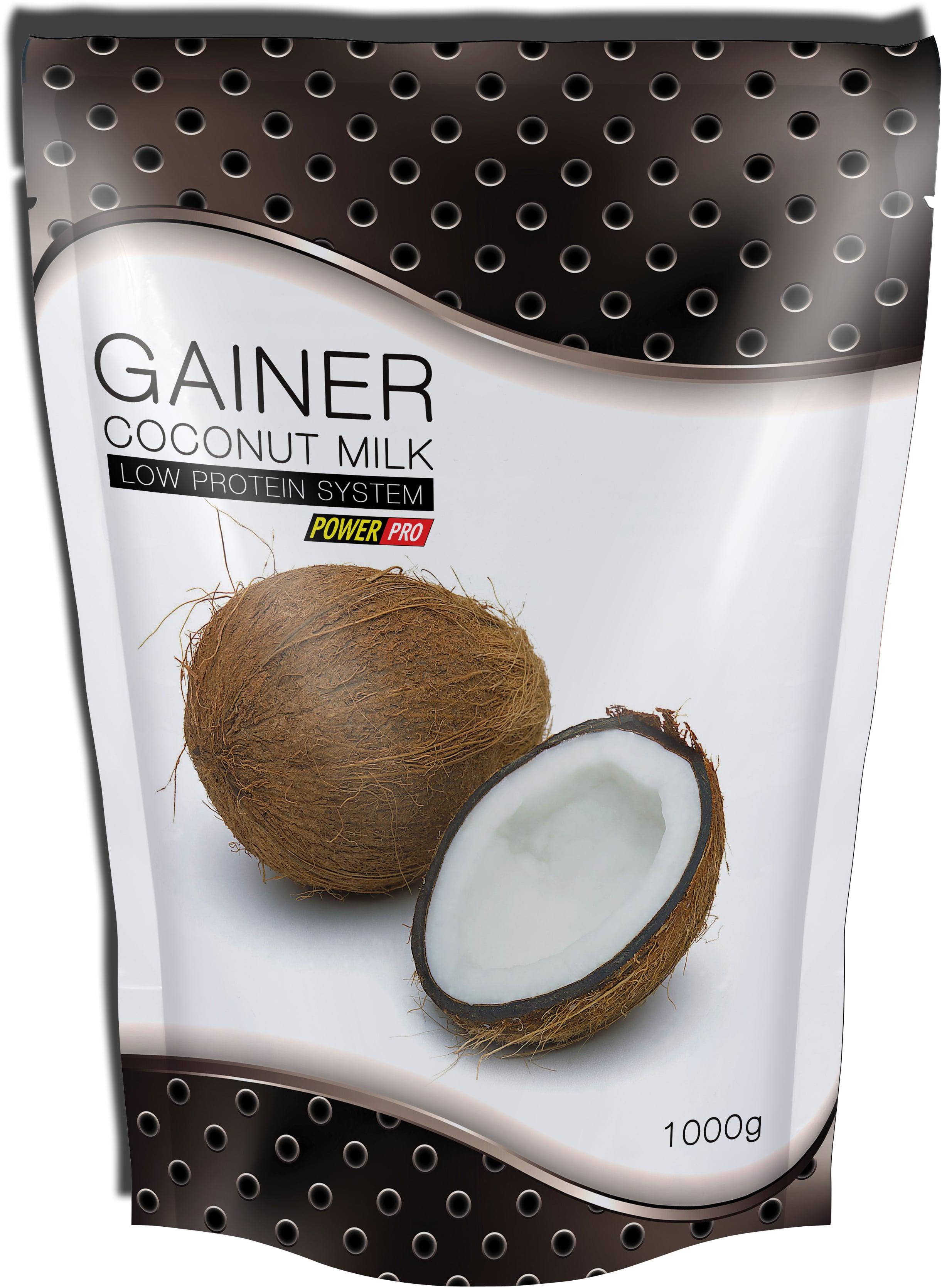 Гейнер Power Pro Gainer Coconut Milk Кокос 1000 г - фото 1