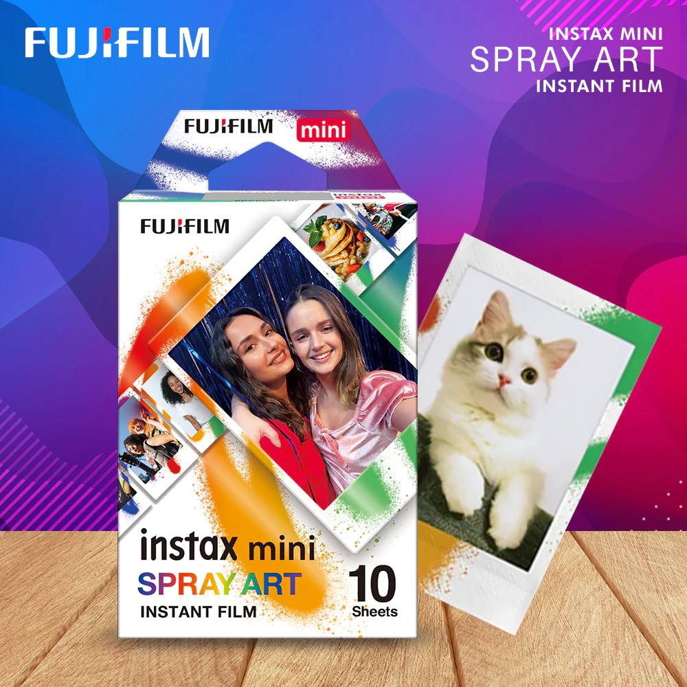 Фотопленка Fujifilm Instax Mini Film Spray Art 10 шт. (11452053) - фото 6