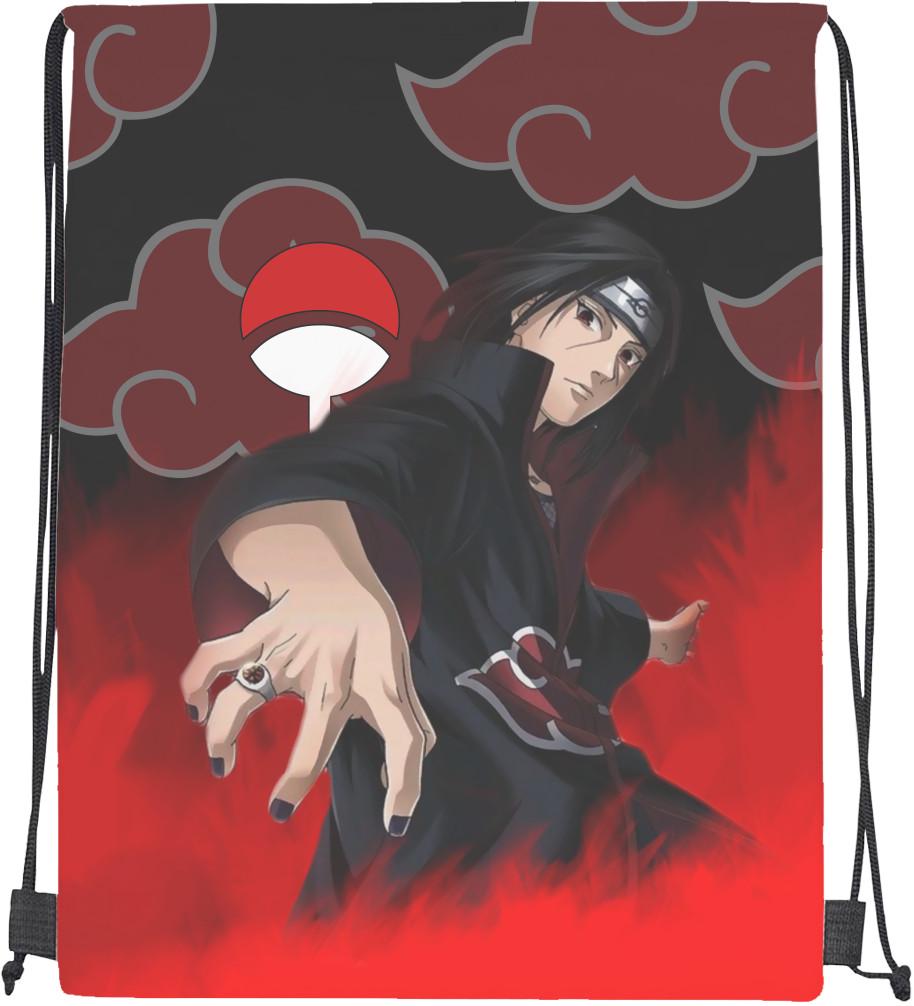 Мішок cпортивний Ітачі Вогонь і акацуки (mishok-sport-320425052-itachi---ogon--i-akacuki)