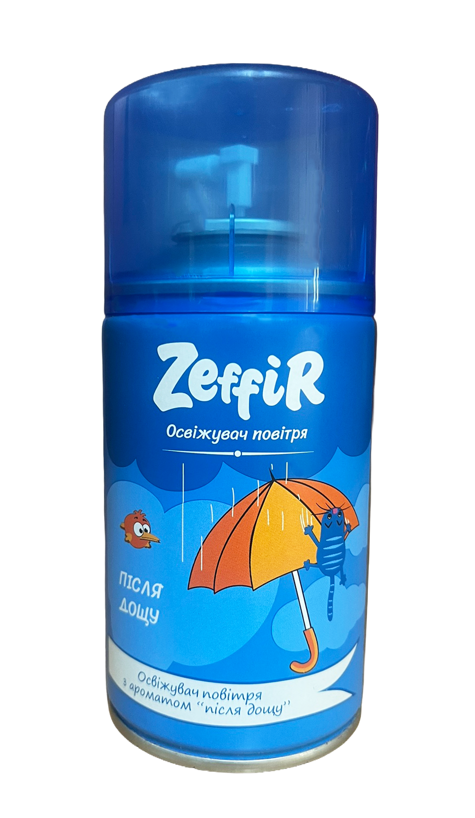 Баллон сменный для автоматического освежителя воздуха Zefir После дождя 250 мл (133606)
