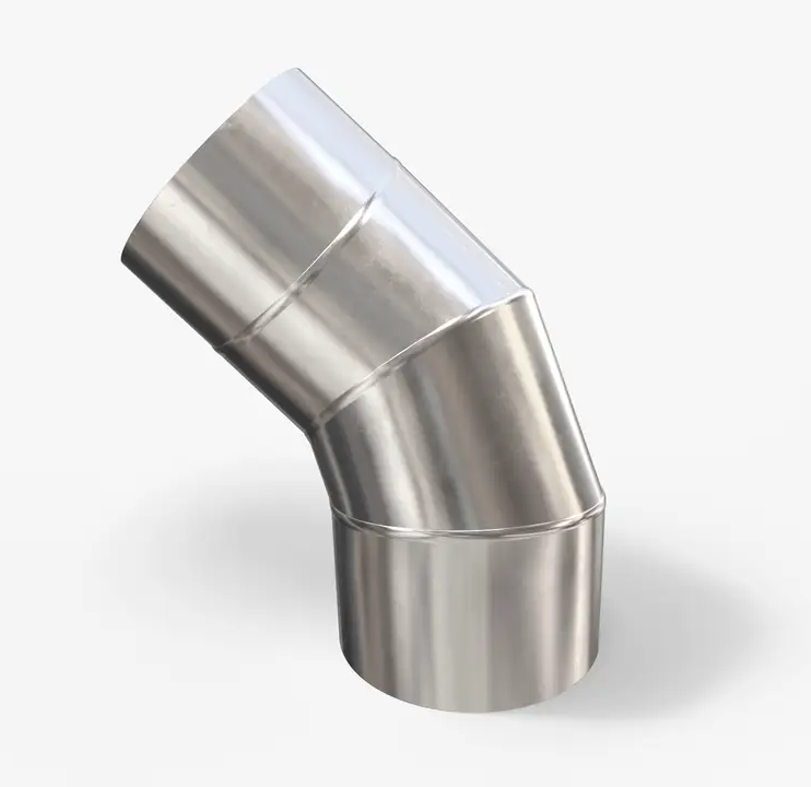 Колено универсальное из нержавеющей стали d 150 мм (28424852) Колено универсальное из нержавеющей стали d 150 мм (28424852)