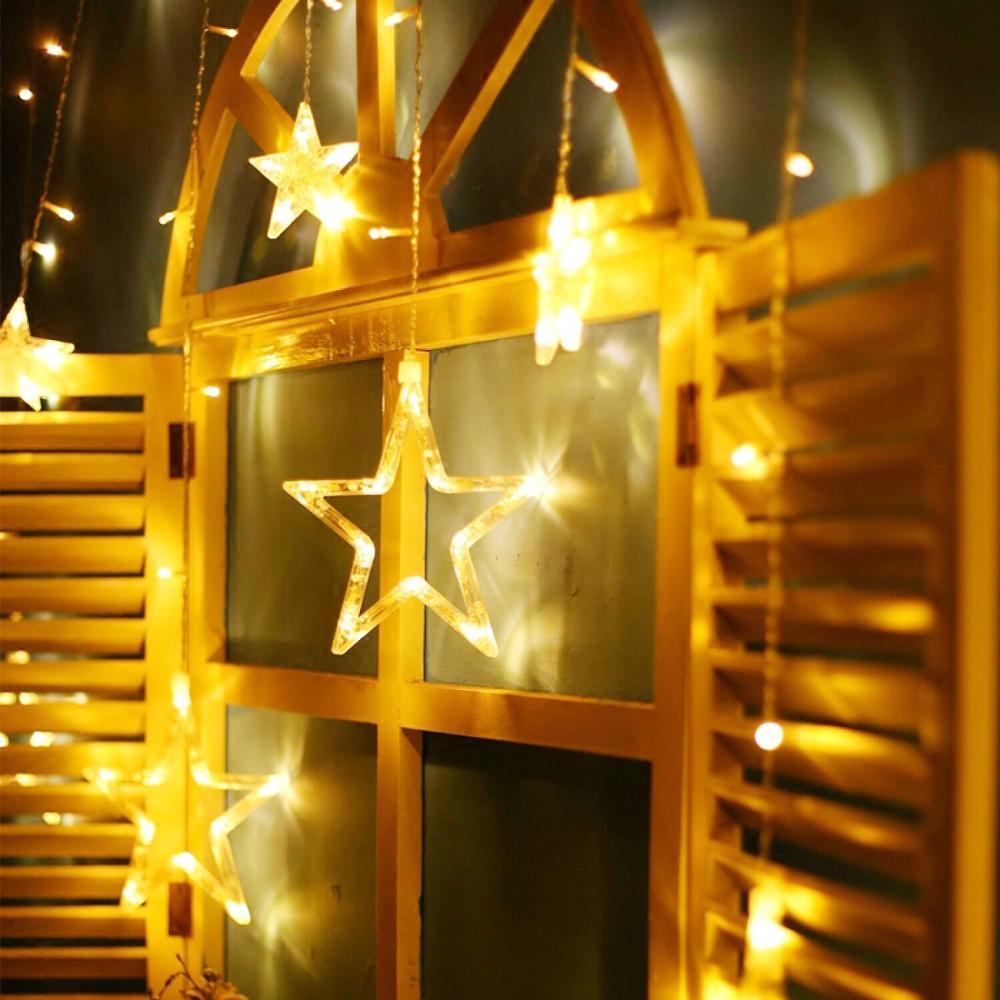 Гірлянда світлодіодна Ltl Зорепад 138 led 2,5 м завіса теплий Білий - фото 7 Гірлянда світлодіодна Ltl Зорепад 138 led 2,5 м завіса теплий Білий - фото 7