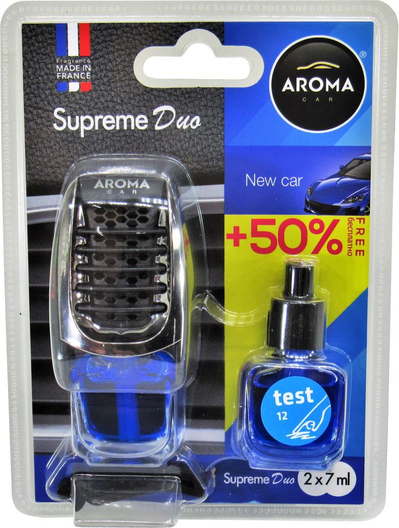 Ароматизатор для авто Aroma Car Supreme Duo на дефлектор (0332450)