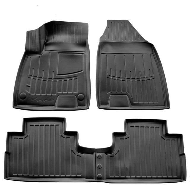 Килимки в салон з бортами Stingray для JETOUR Dashing 2022- рр. (5065024)