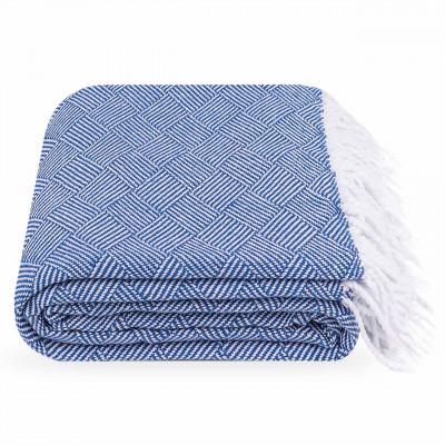 Плед ламінат 140х200 см Темно-синій - фото 1 Плед ламінат 140х200 см Темно-синій - фото 1