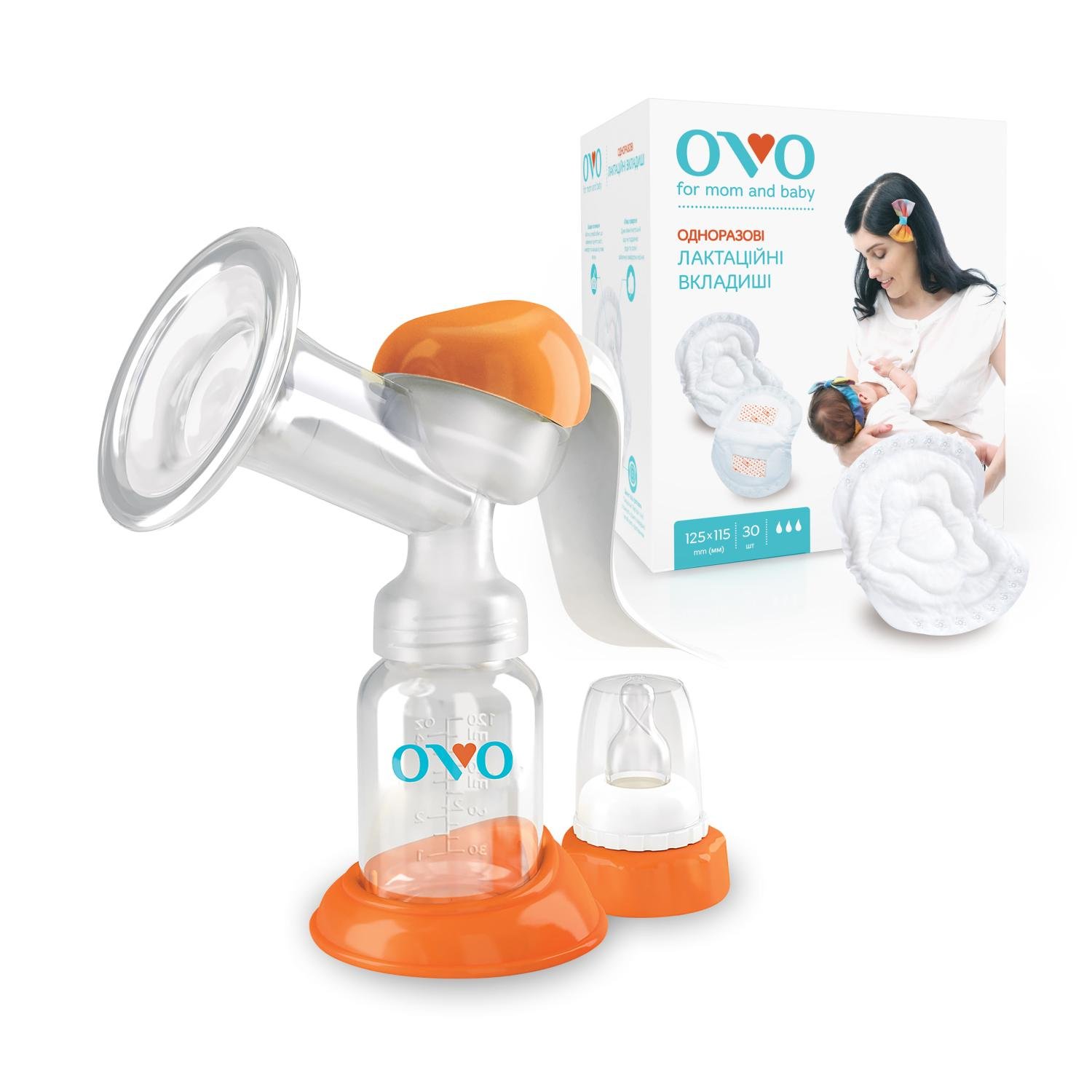 Набор молокоотсос и лактационные вкладыши (CO004340)