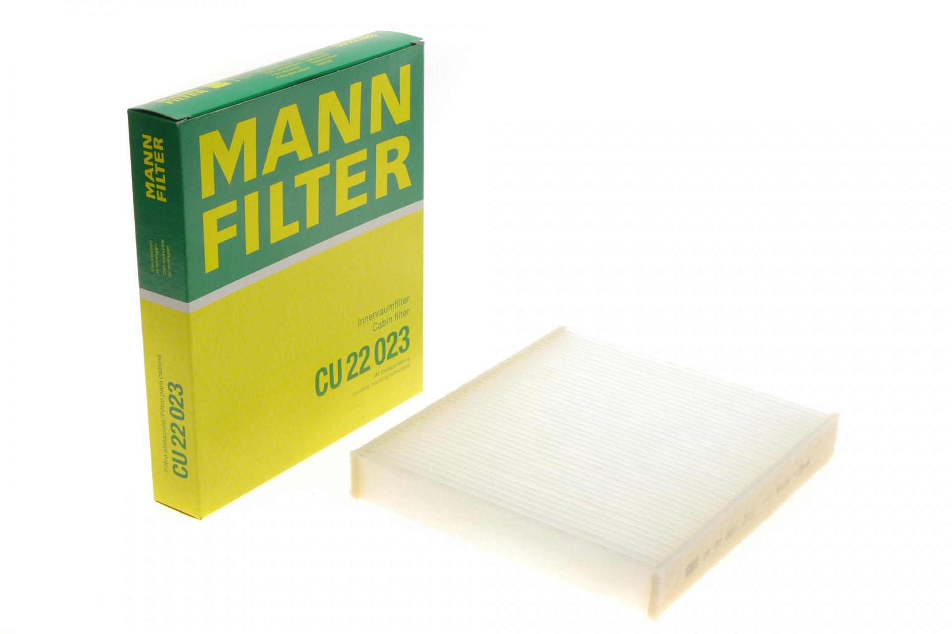 Фильтр салона Mann-Filter для Suzuki S-Cross/SX4 S-Cross 13-/Vitara 15- (CU 22 023)