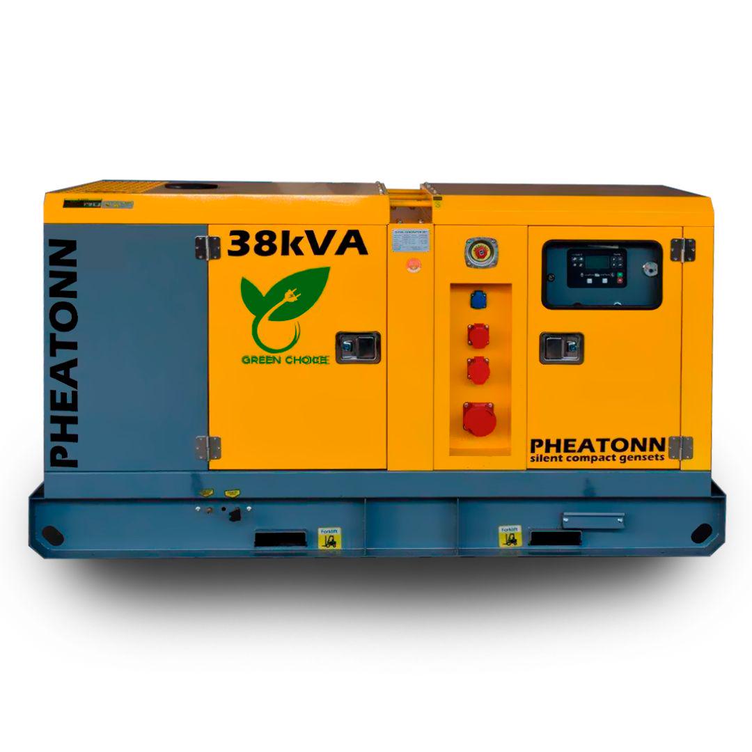 Генератор PHEATONN 38 kVA Жовтий