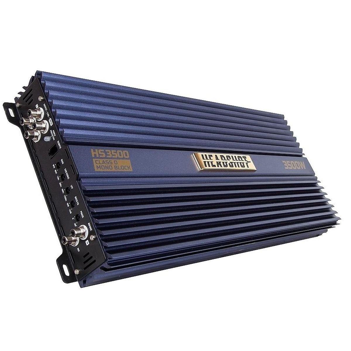 1-канальный усилитель Kicx HeadShot HS3500