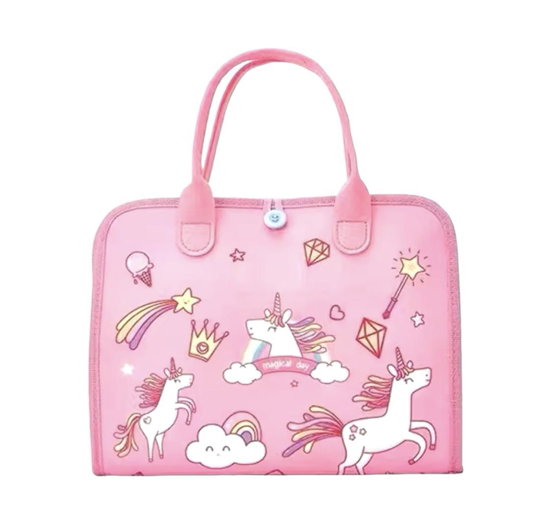 Книга сенсорная Kruzzel 26880 Монтессори фетровая от 3 лет Розовый (26880)