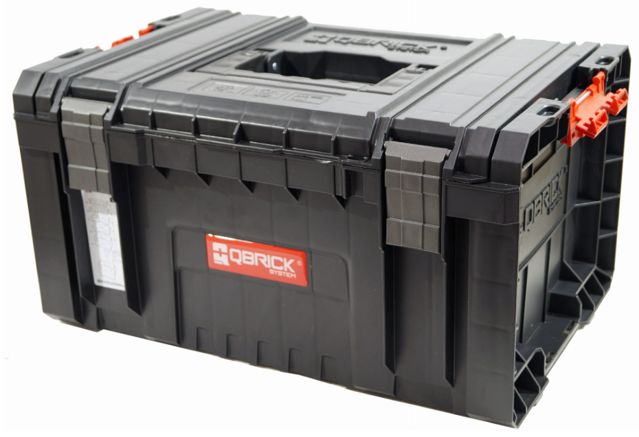 Ящик для инструмента до 50 кг Qbrick System PRO Toolbox 2,0 модульный пластиковый 450x322x240 мм Черный