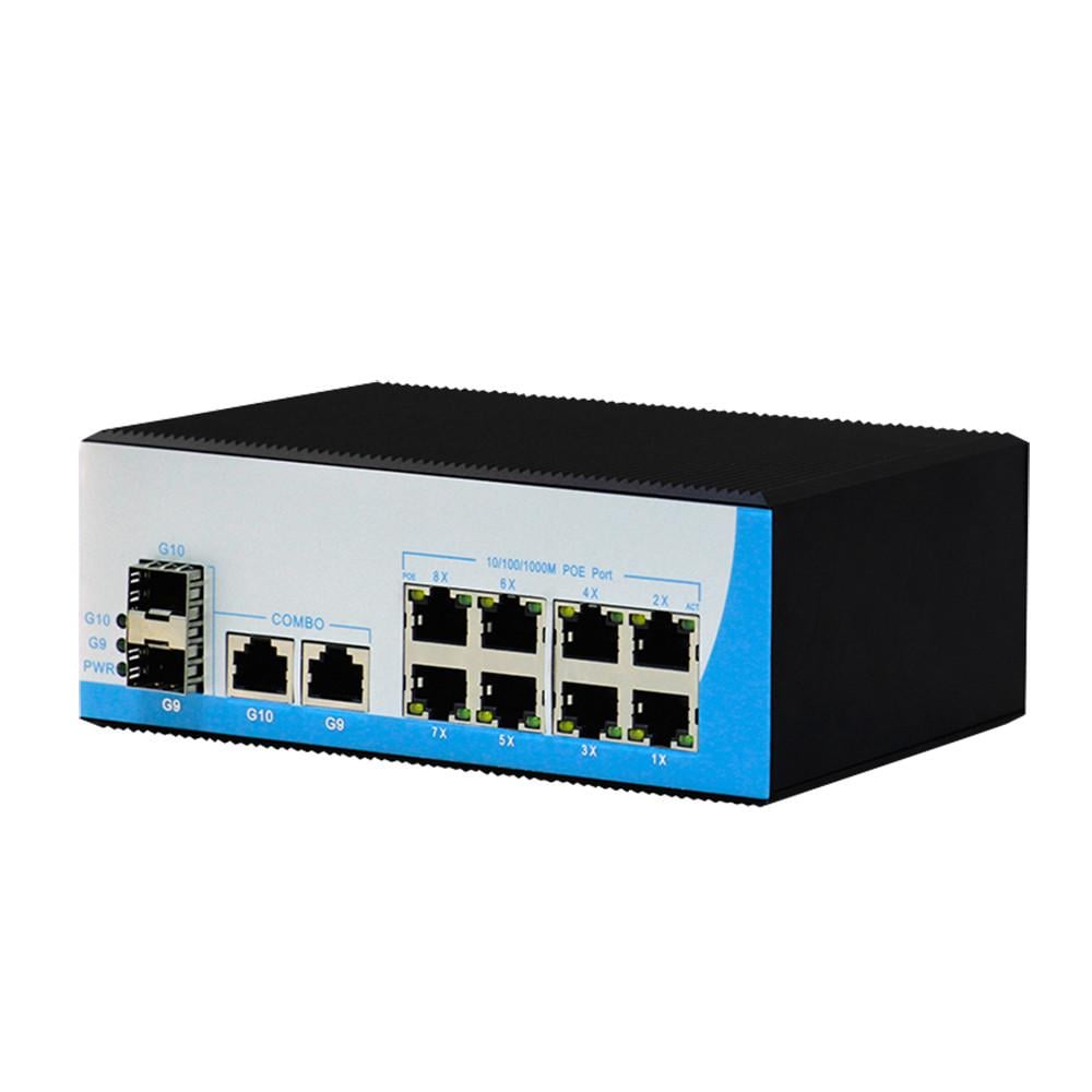 Комутатор POE HongRui HR400-822GTS 12-ти портовий Комутатор POE HongRui HR400-822GTS 12-ти портовий