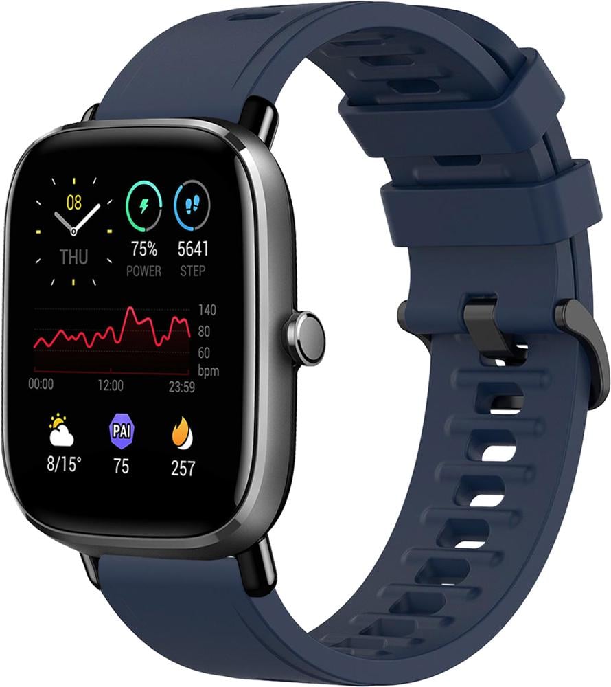 Ремешок Convex для Amazfit GTS 2 mini (20 мм) Dark Blue (22302-5D)