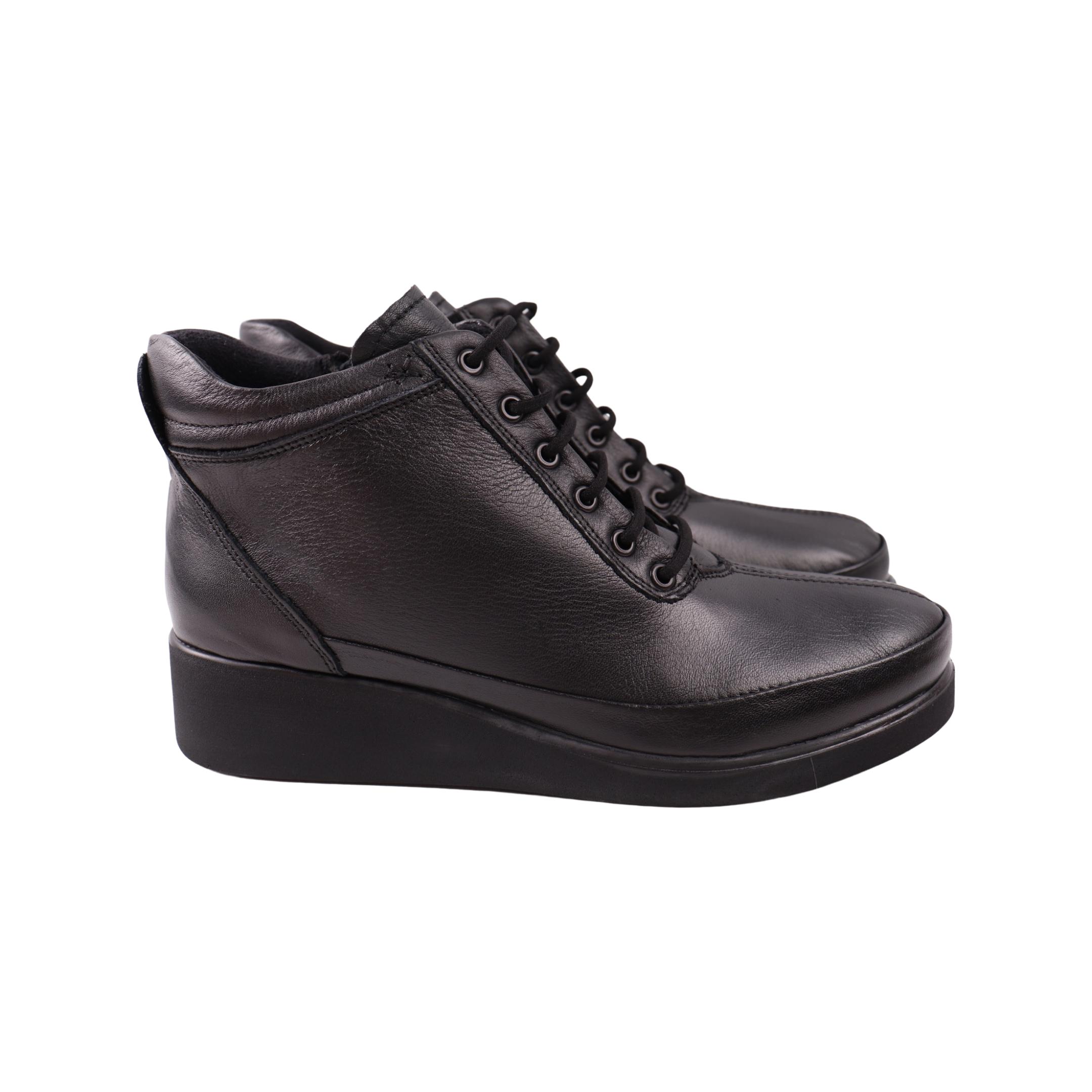 Ботинки женские Kesim натуральная кожа р. 41 Черный (162-23DHC)