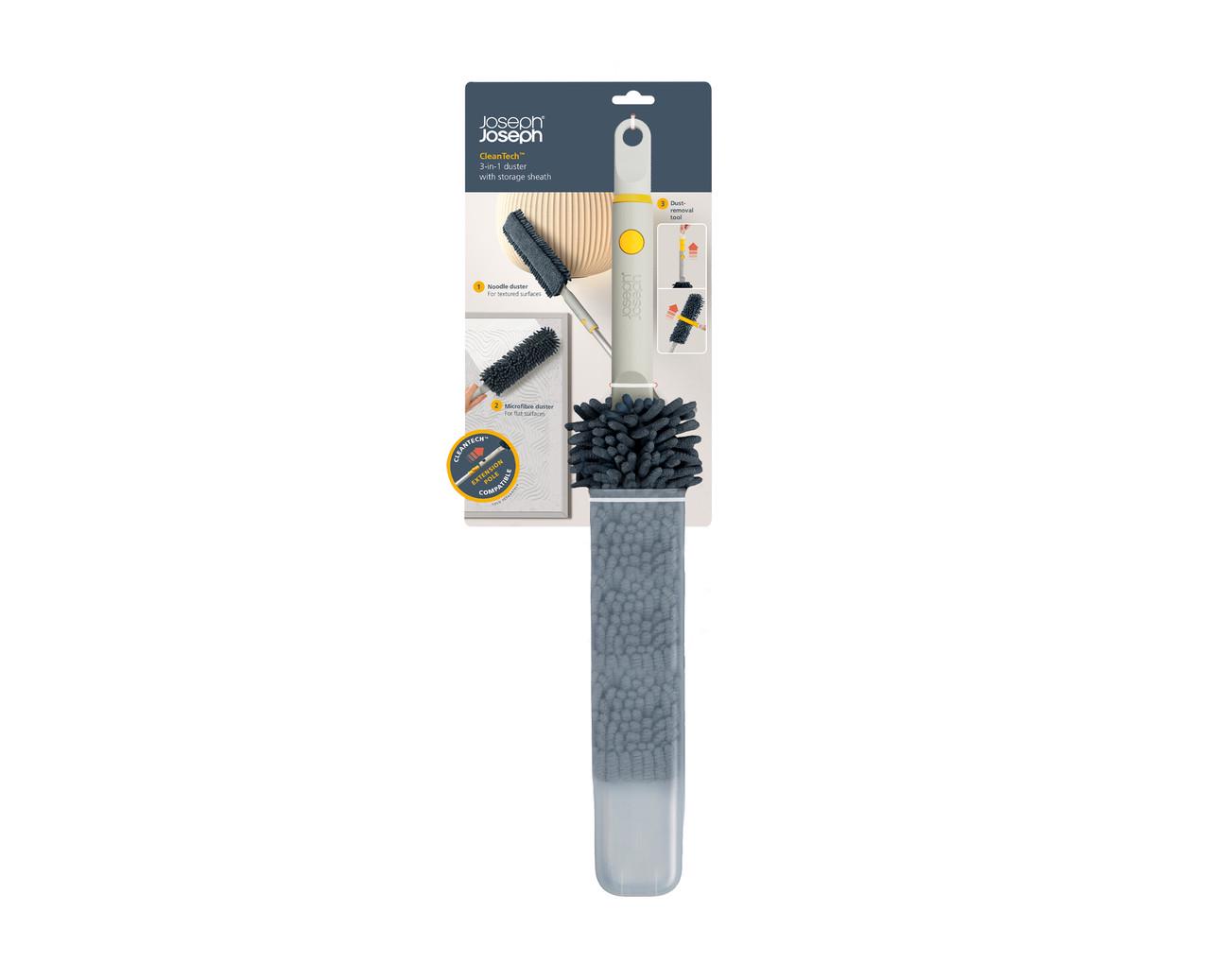 Щітка для збирання пилу Joseph Joseph CleanTech 3в1 з чохлом для зберігання (6500013) - фото 7