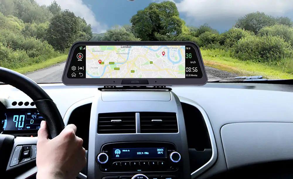 Автомобильный регистратор на торпеду Android 8.1 экран 10" Full HD - фото 5