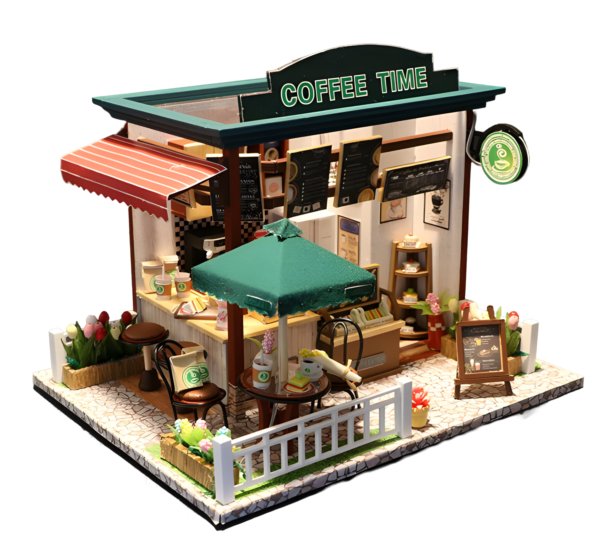 3D-конструктор Румбокс Кафе Coffee Time (C006)