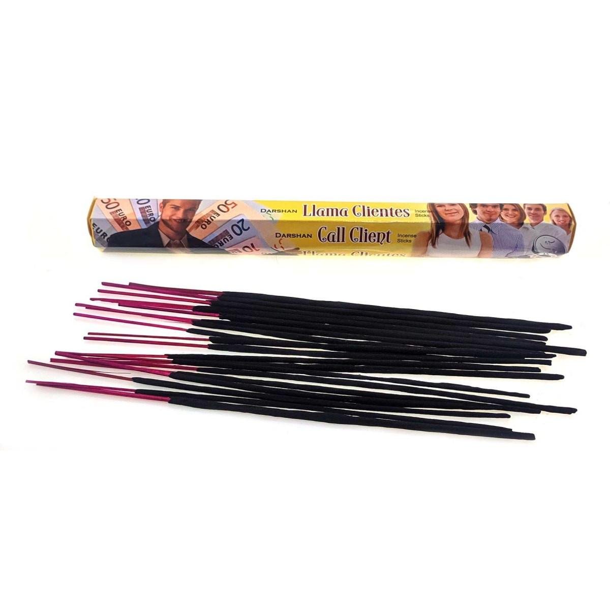 Ароматичні палички Darshan Залучення Клієнтів у вигляді шестикутника 20 шт. (14-34086)