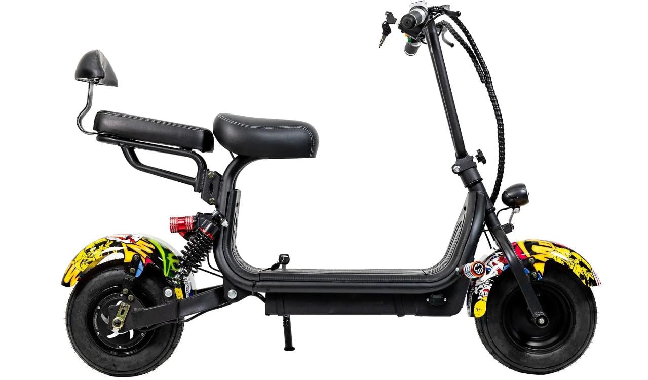 Електроскутер дитячий ATLAS City+ 1000W Black