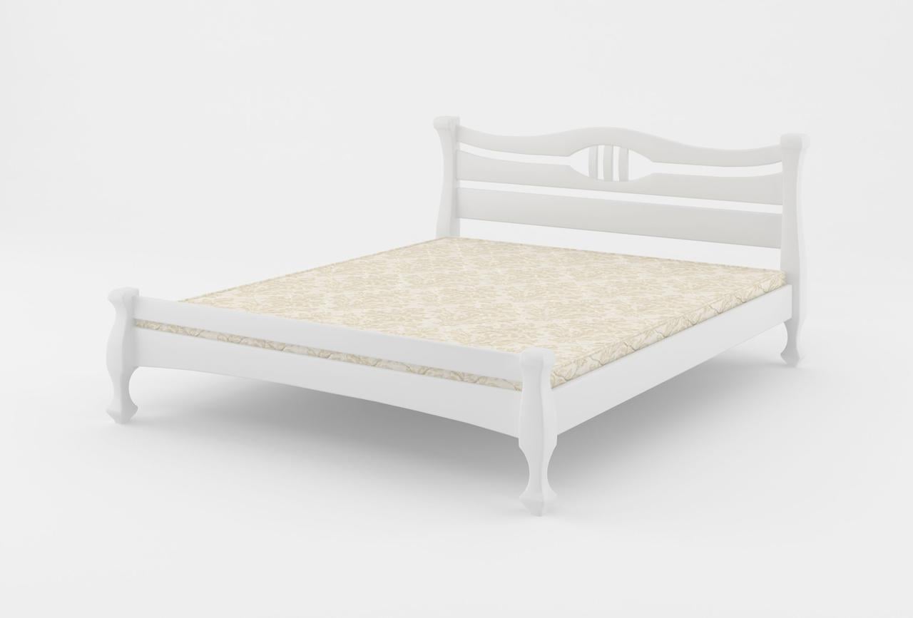 Кровать двуспальная iSmart Даллас 140х190 см Белый RAL9003 (DMBG-1762)