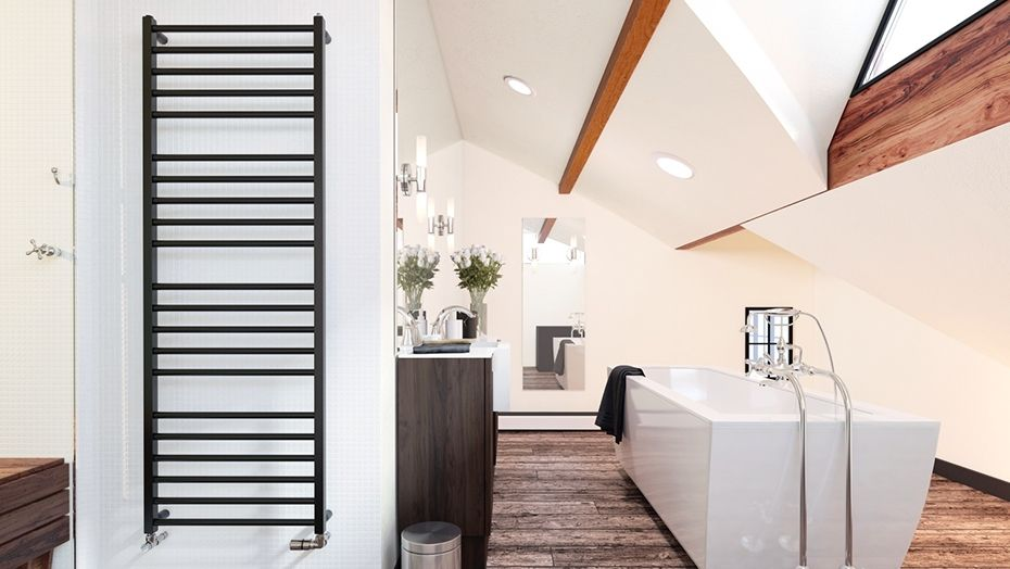 Полотенцесушитель Zehnder Stellar Spa 1724x500 мм Черный