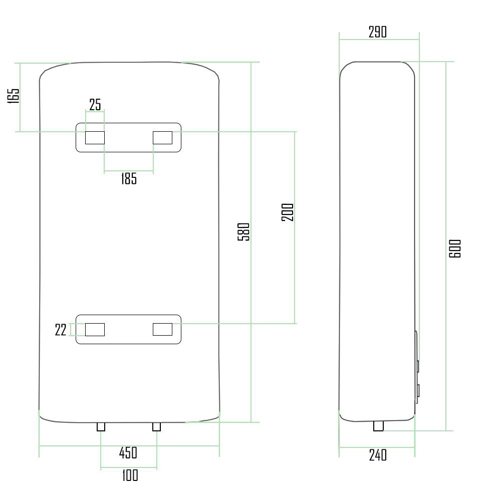 Водонагреватель Thermo Alliance 30 л с2 кВт (DT30V20GPDD/2) - фото 2