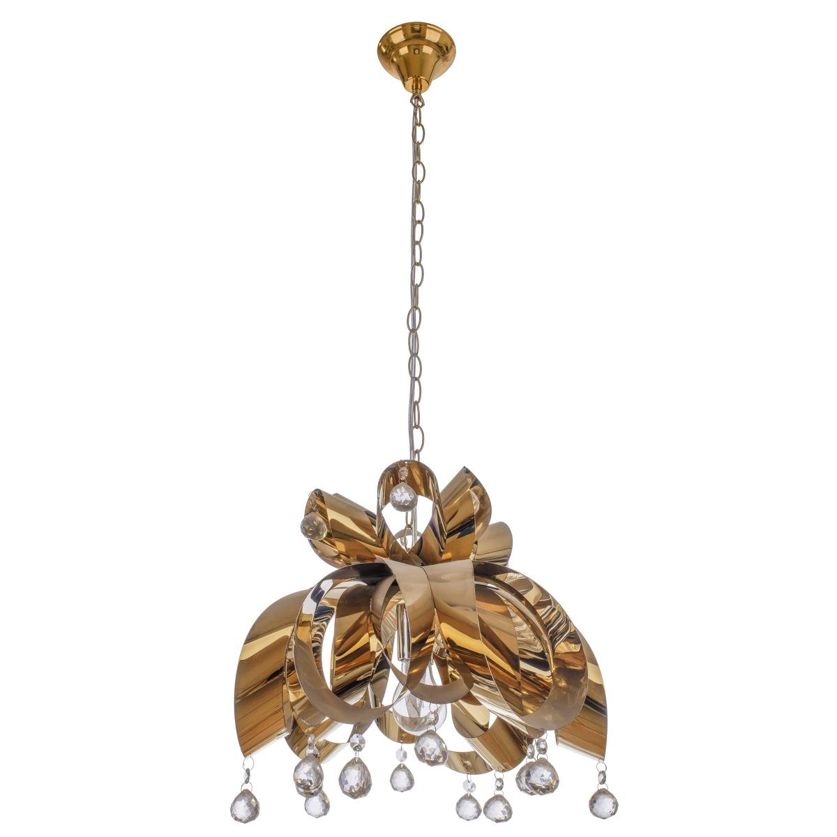 Люстра подвесная Brille BL-077S/1 E27 Gold современная