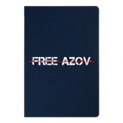 Блокнот Free Azov Defenders А5 в линию 112 листов Темно-синий (18043415-8-205290)