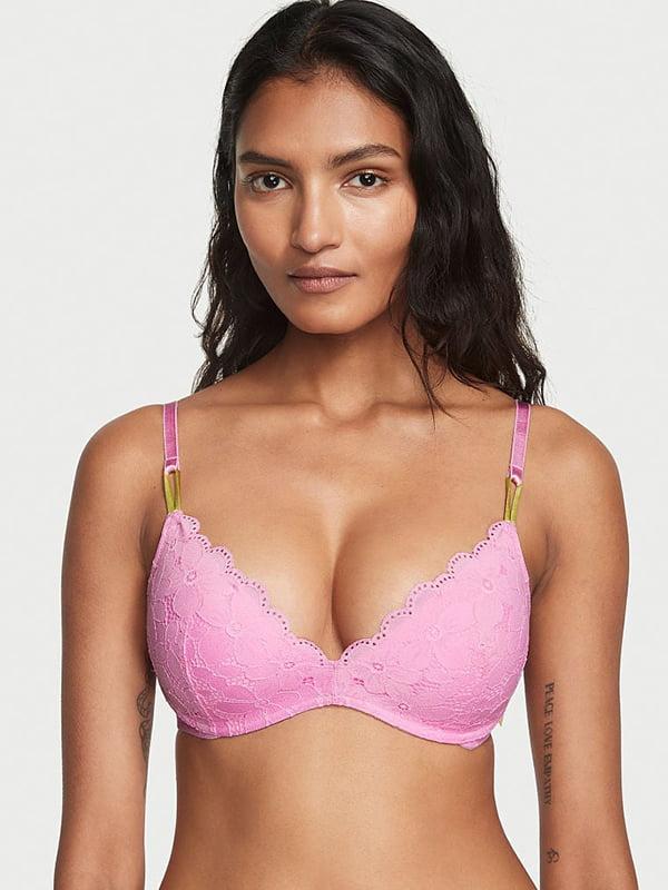 Бюстгальтер Victoria's Secret c пуш-ап 75B Розовый (2127578288)