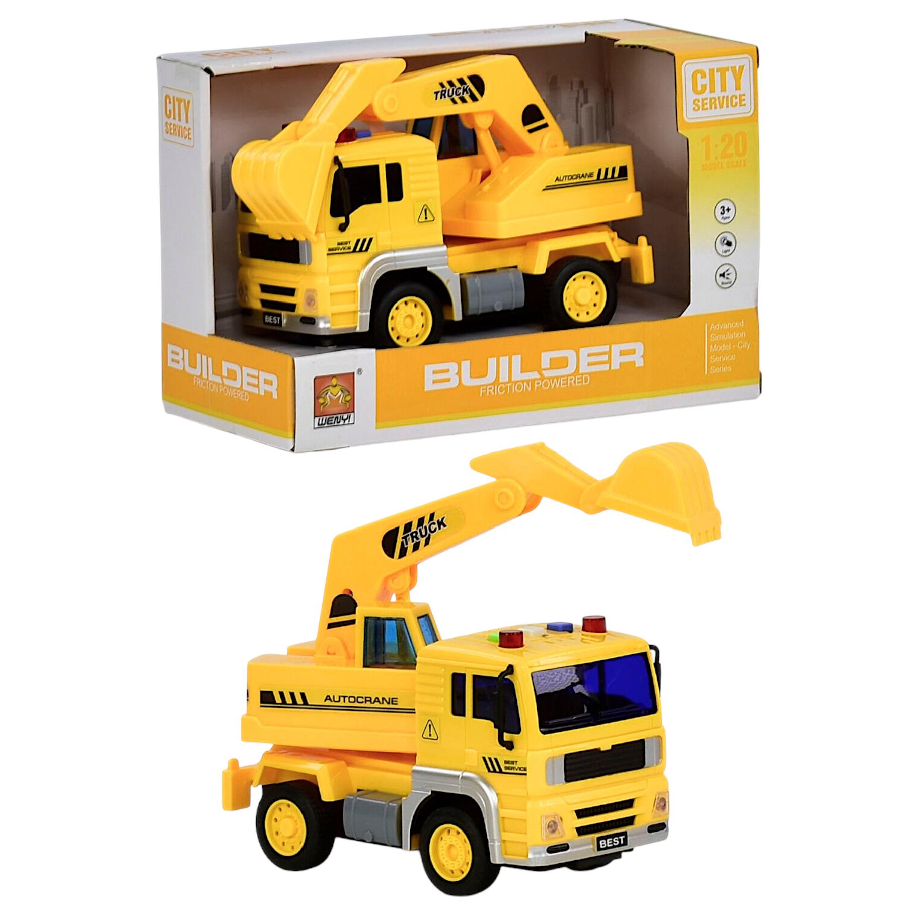 Машинка Экскаватор WY 511 С36 в коробке (113476) - фото 3 Машинка Экскаватор WY 511 С36 в коробке (113476) - фото 3