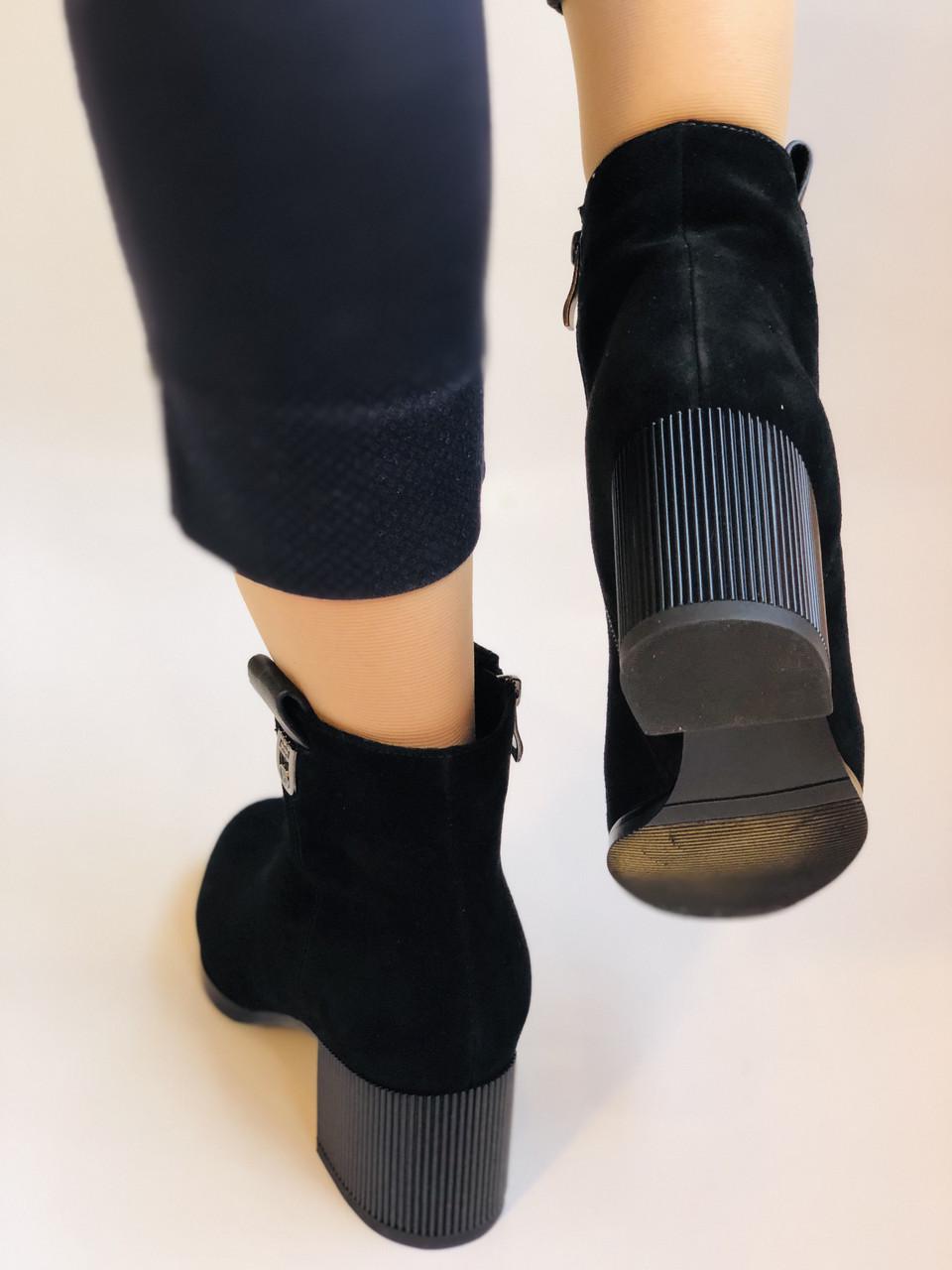 Ботильоны женские осенние Nadi Bella р. 38 24,5 см Черный (2292) - фото 6 Ботильоны женские осенние Nadi Bella р. 38 24,5 см Черный (2292) - фото 6
