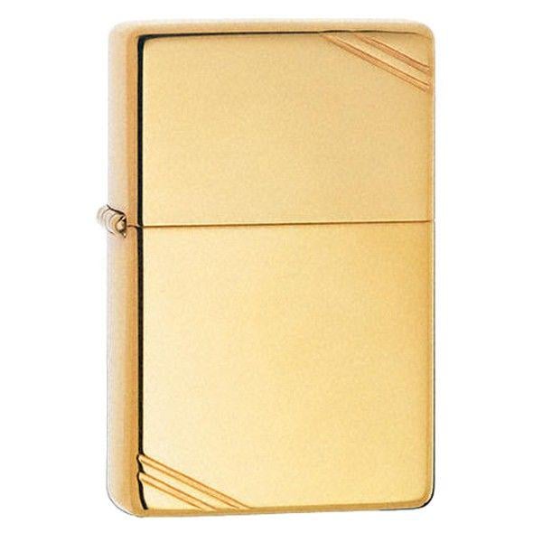 Зажигалка ZIPPO 270 Classic vintage High Polish brass