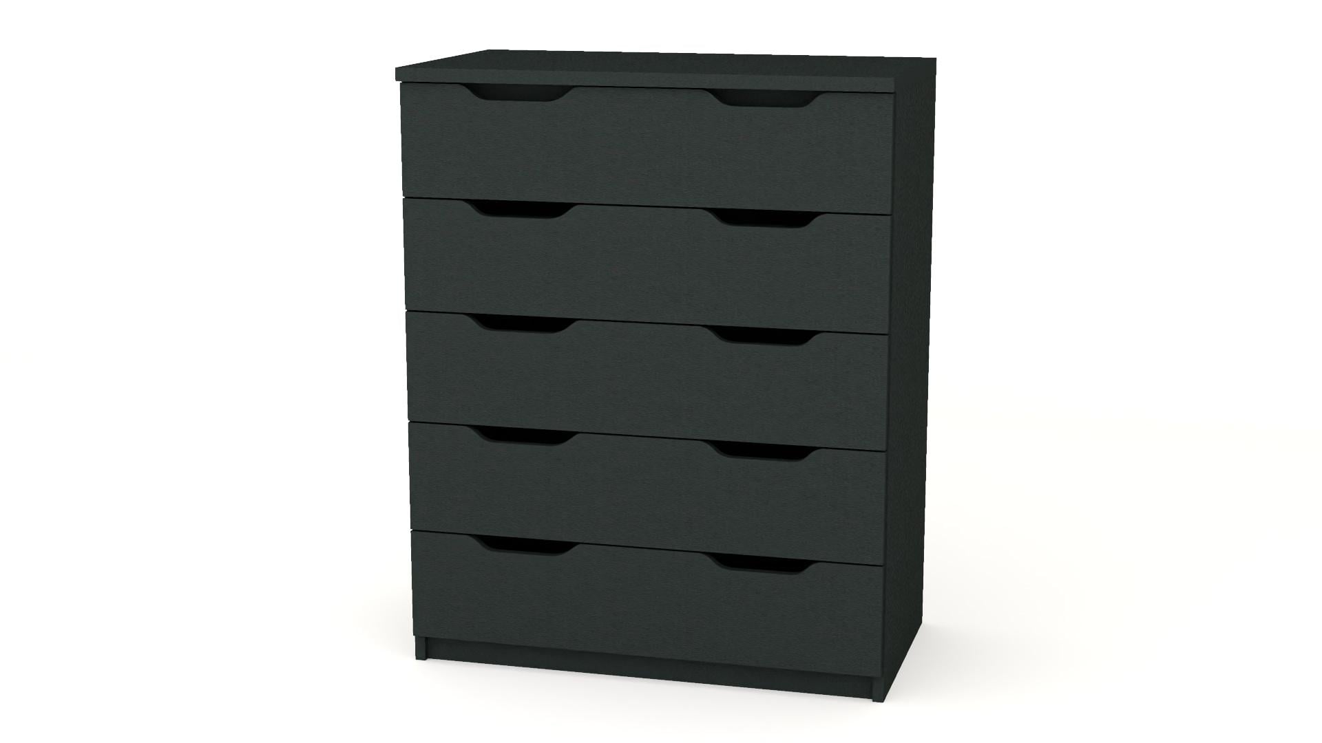 Комод Алекса ВК-49 90х45х100 см Антрацитовый