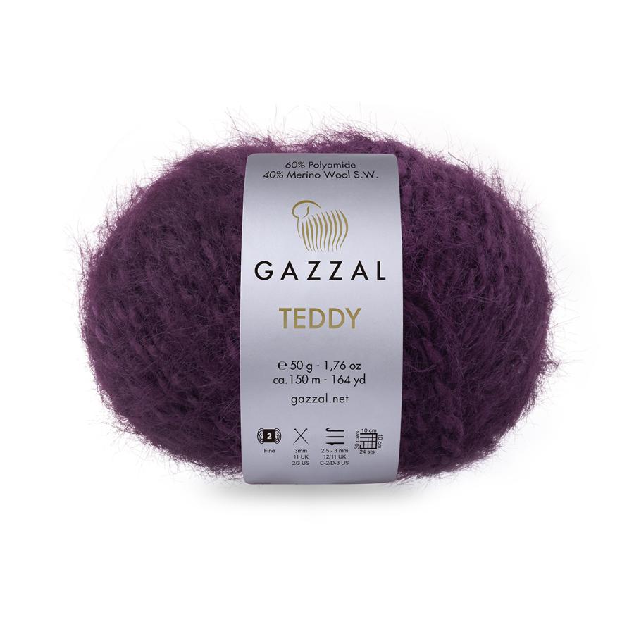 Пряжа Gazzal Teddy 6553 Пряжа Gazzal Teddy 6553