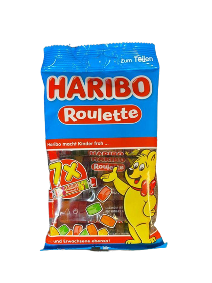 Жевательные конфеты Haribo Mini Roulette 7 шт. 200 г