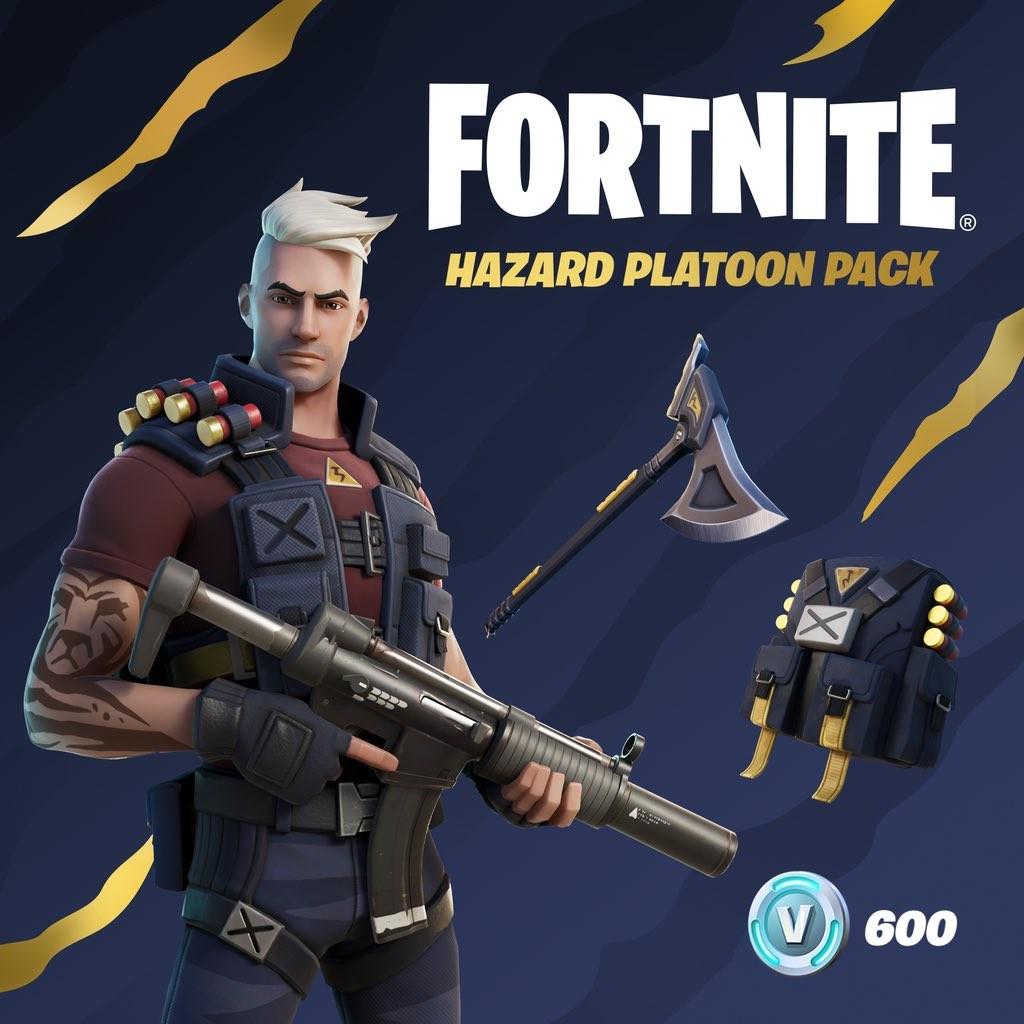 Подарочная карта Fortnite Hazard Platoon Pack для Xbox One/Series Подарочная карта Fortnite Hazard Platoon Pack для Xbox One/Series