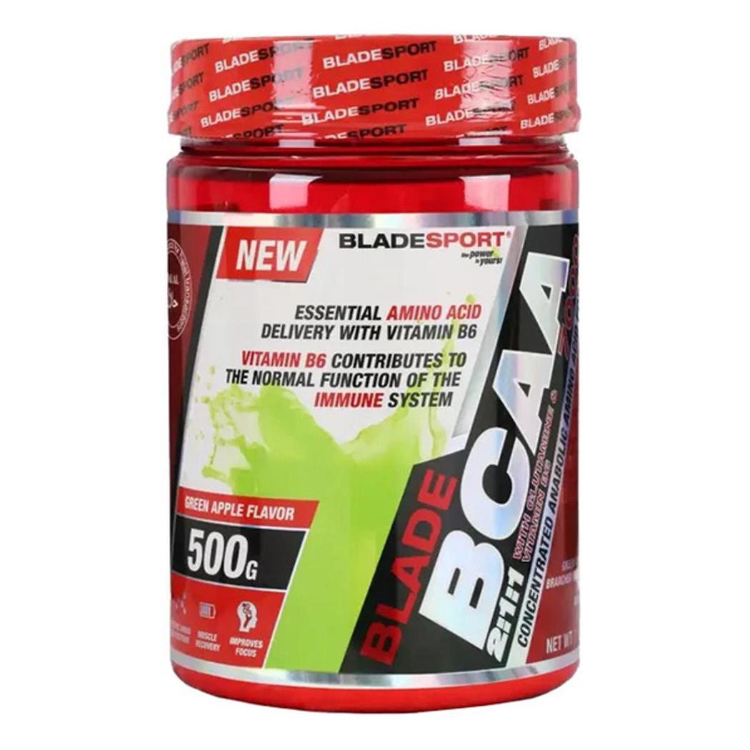 Аминокислоты Blade Sport BCAA 7000 Зеленое яблоко 500 г (22876-01) Аминокислоты Blade Sport BCAA 7000 Зеленое яблоко 500 г (22876-01)