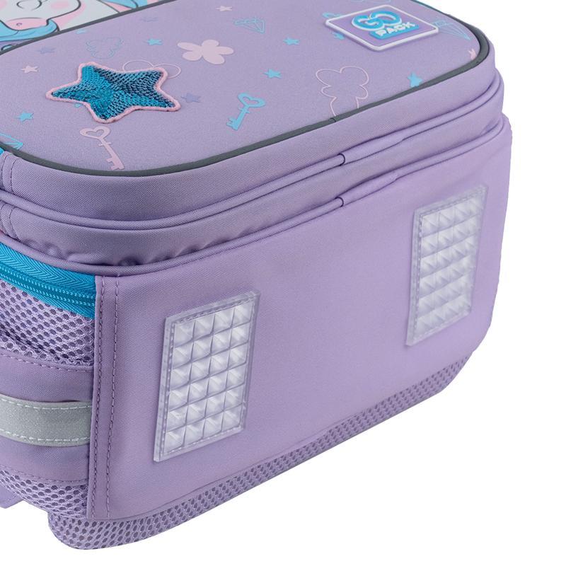 Рюкзак школьный GoPack Education GO25-597M-3 Fairytale Unicorn каркасный с ортопедической спинкой (000995161) - фото 11