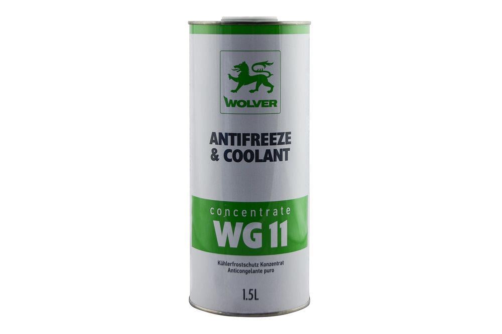 Антифриз Wolver Antifreeze Concentrate G11 концентрат до-80°C 1,5 л Зелений (30784)