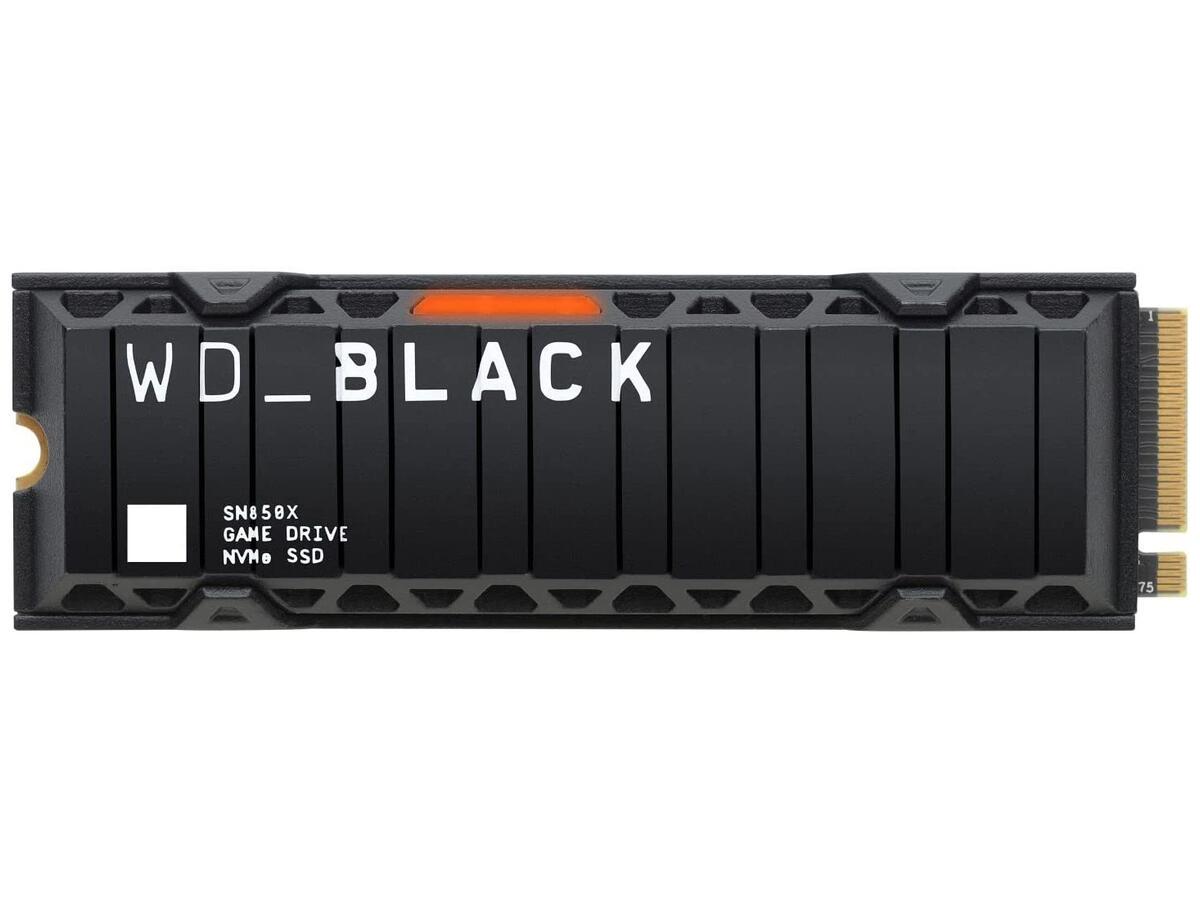 Накопичувач SSD WD SN850X 2 Tb Black (WDS200T2XHE)