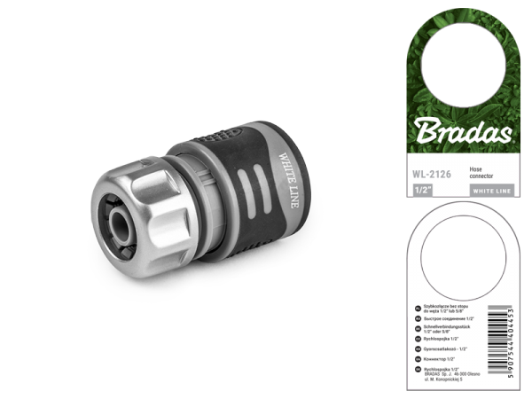 Коннектор 1/2" Standard TPR WL-2126 White Line (2782) - фото 2 Коннектор 1/2" Standard TPR WL-2126 White Line (2782) - фото 2