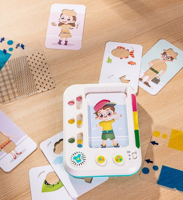 Планшет детский учебный Hola Toys HE899200 Мастерская цвета 12 карточек - фото 3 Планшет детский учебный Hola Toys HE899200 Мастерская цвета 12 карточек - фото 3