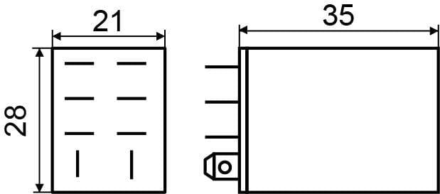 Реле промежуточное АСКО 10А 2к 24V AC LY2 (A0090070001) - фото 3