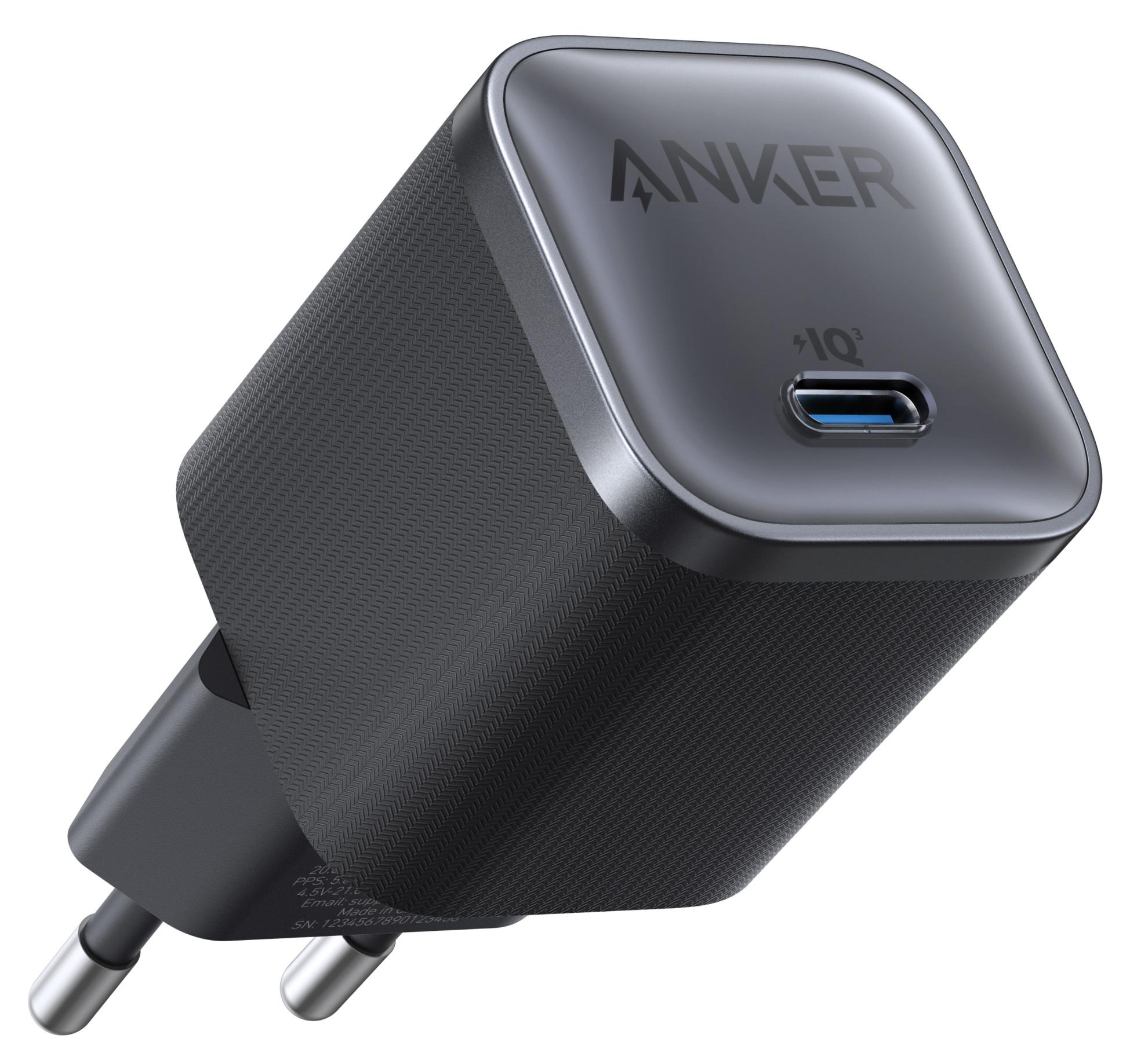 Сетевое зарядное устройство Anker Nano Charger 45W USB-C Черный (UG-A2692L11)