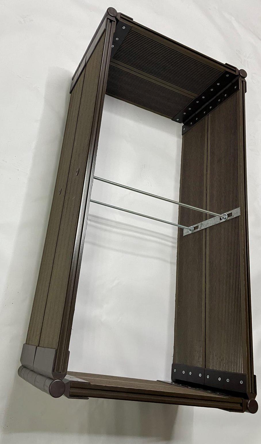 Грядка теплая высокая с ДПК 3D фактура 300х750х3000 мм Коричневый (10609356) - фото 4 Грядка теплая высокая с ДПК 3D фактура 300х750х3000 мм Коричневый (10609356) - фото 4