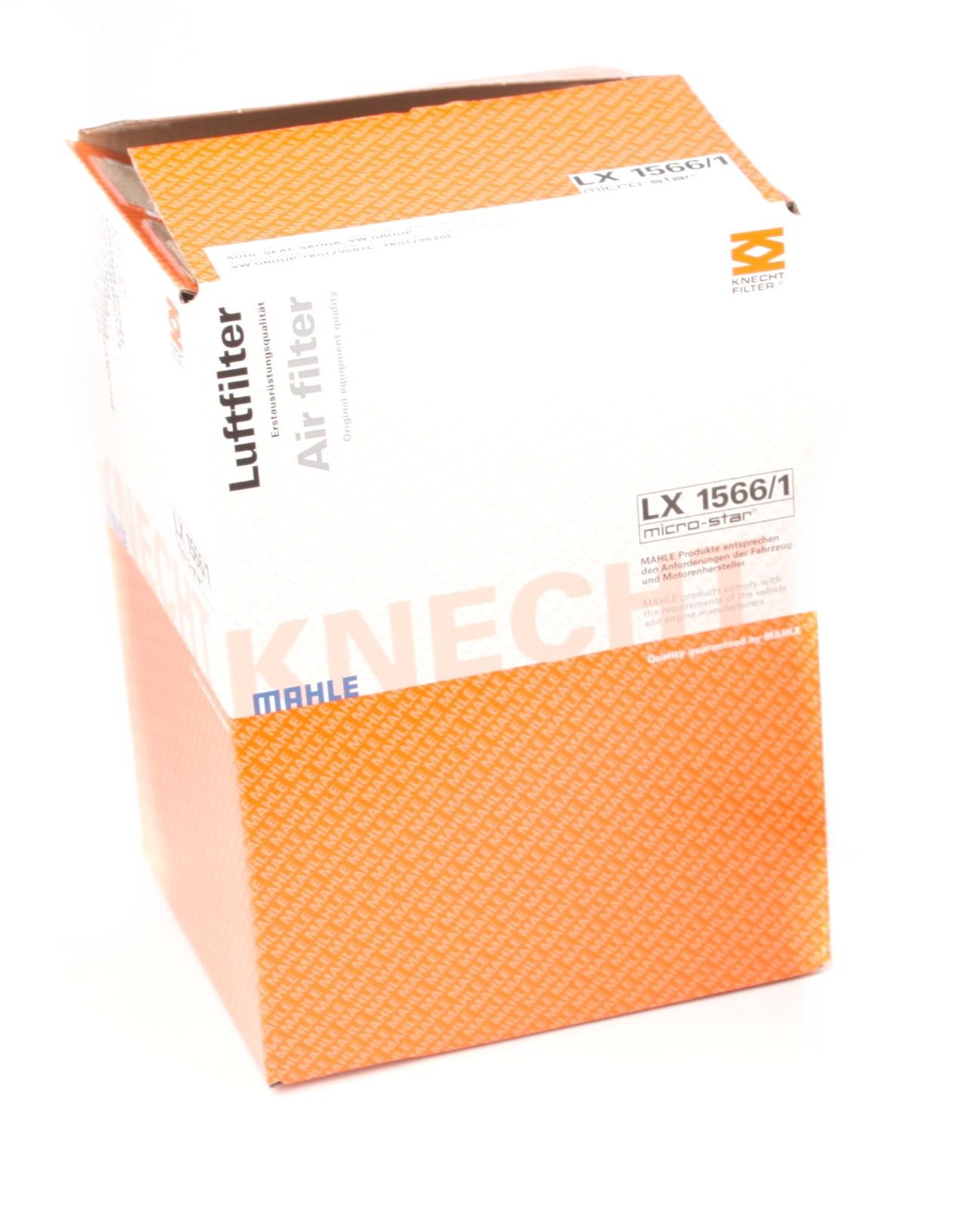 Фильтр повітряний KNECHT для VW Caddy 2,0SDI с поролоном (LX 1566/1)