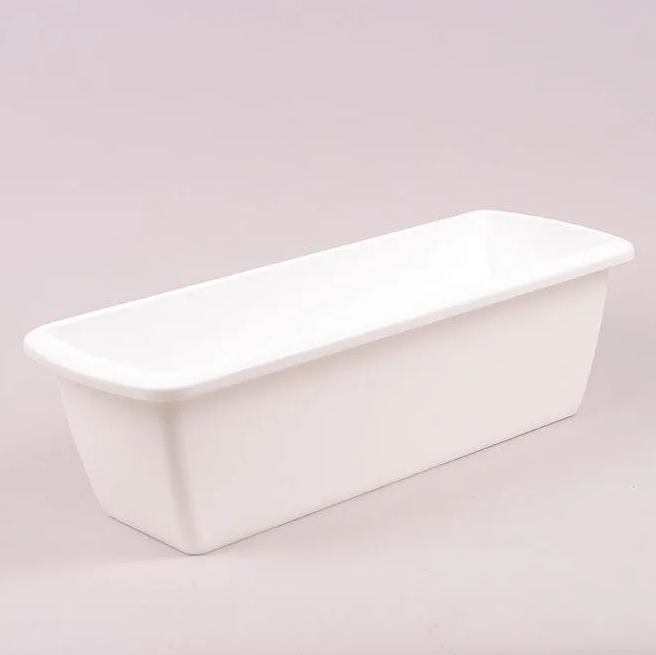 Балконный ящик с подставкой Flora Respana BOX 90 см Белый (90196)